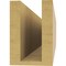 Ekena Millwork 4in. W x 6in. H x 28in. L Durham Woodgrain TimberThane Rafter Tail, Primed Tan RFTUR04X06X28DURRCPR - alternate 4